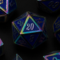 Arcane Flux - Metal Dice