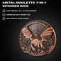Metal Roulette 7-in-1 Spinner Dice
