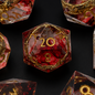 Crimson Rings - Sharp Edge Resin