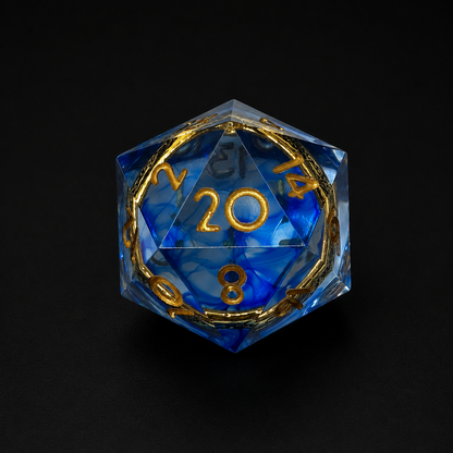 Sapphire Rings - Sharp Edge Resin