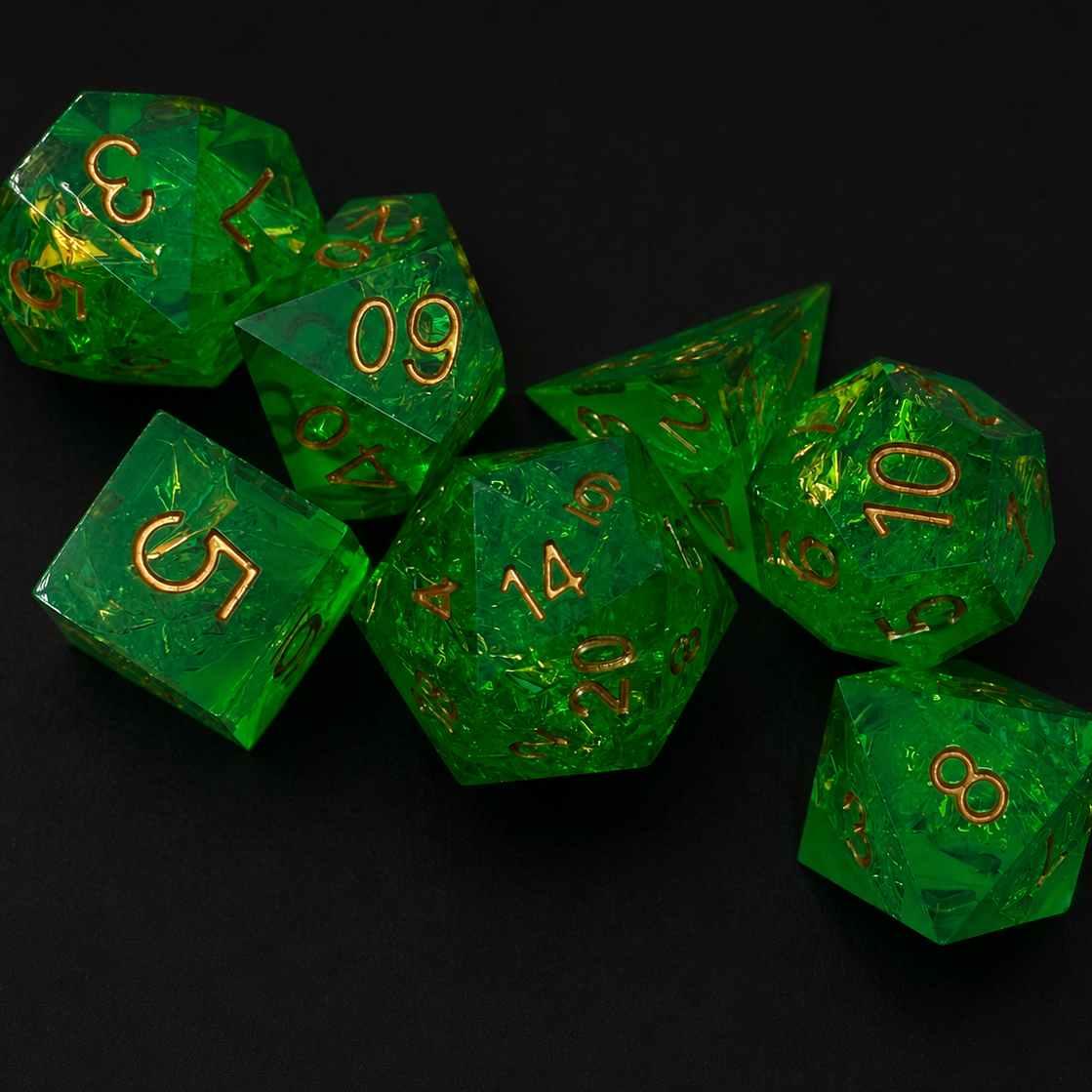 Emerald Flux - Sharp Edge Resin