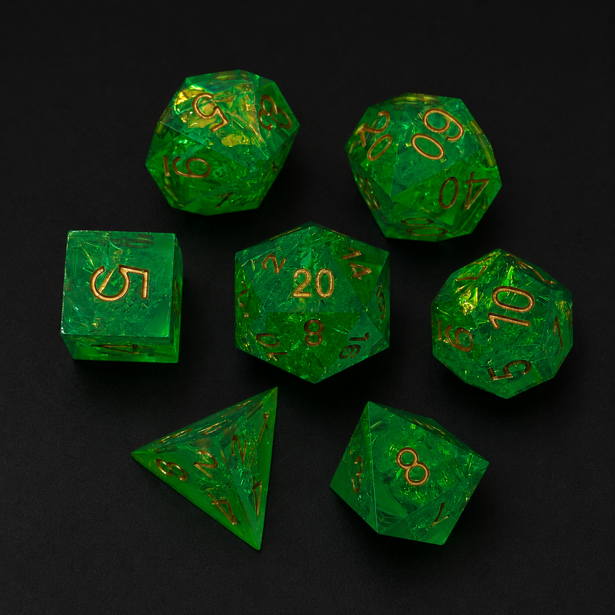 Emerald Flux - Sharp Edge Resin