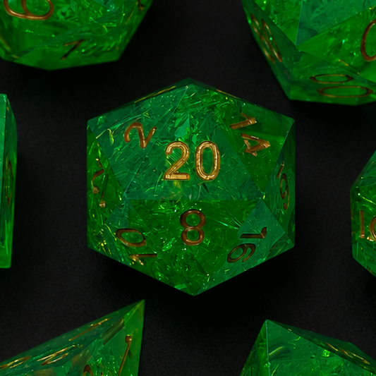 Emerald Flux - Sharp Edge Resin