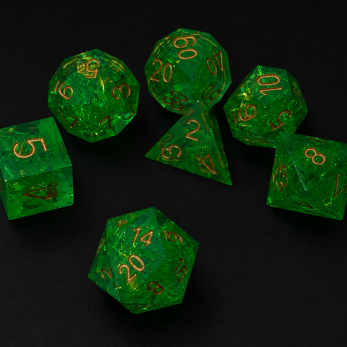 Emerald Flux - Sharp Edge Resin