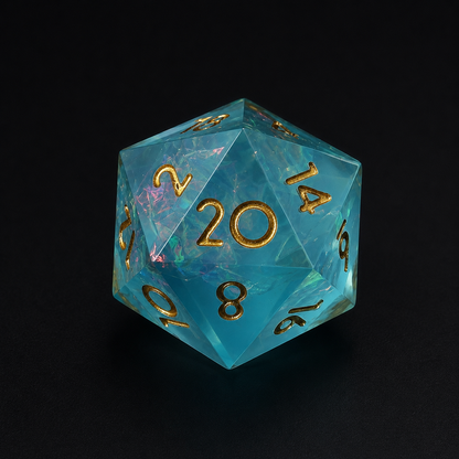Gilded Tides - Sharp Edge Resin
