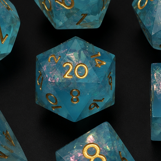 Gilded Tides - Sharp Edge Resin