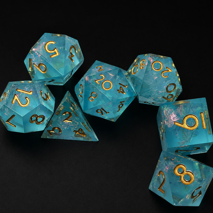 Gilded Tides - Sharp Edge Resin