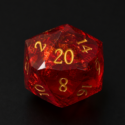Inferno Rift - Gem Cut Resin