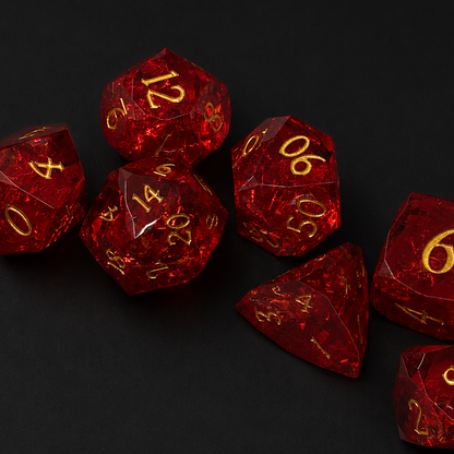 Inferno Rift - Gem Cut Resin