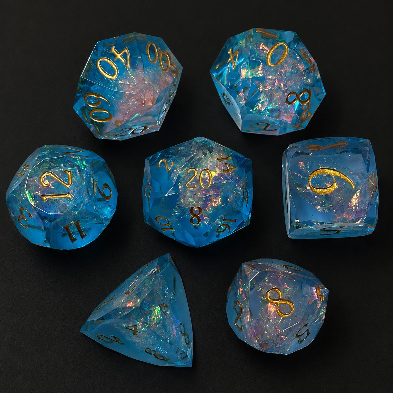 Aurora Rift - Gem Cut Resin