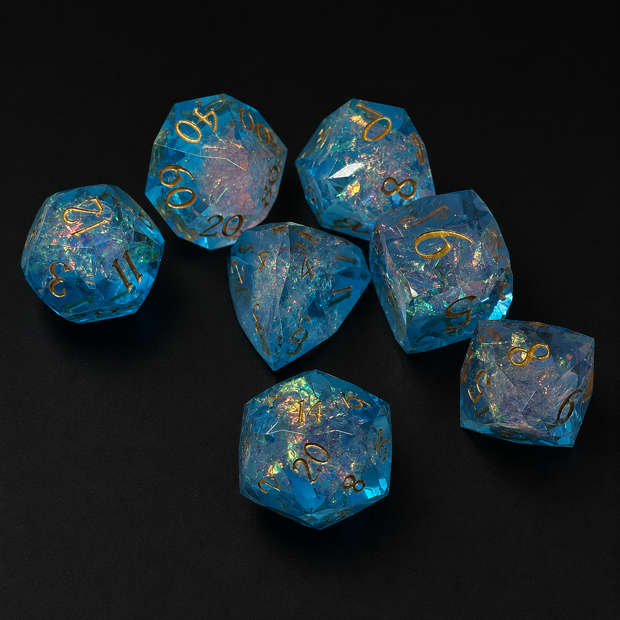 Aurora Rift - Gem Cut Resin