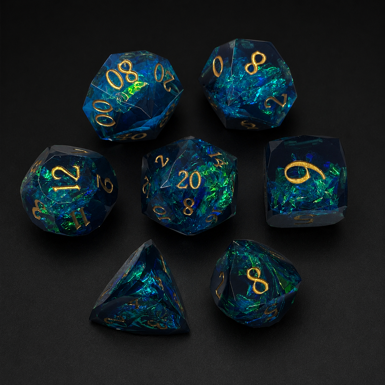 Abyssal Rift - Gem Cut Resin