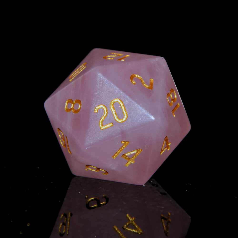 Stone Rose Quartz Petalshard