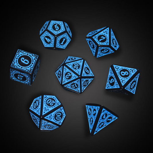 Frostvein Runes - Acrylic Dice
