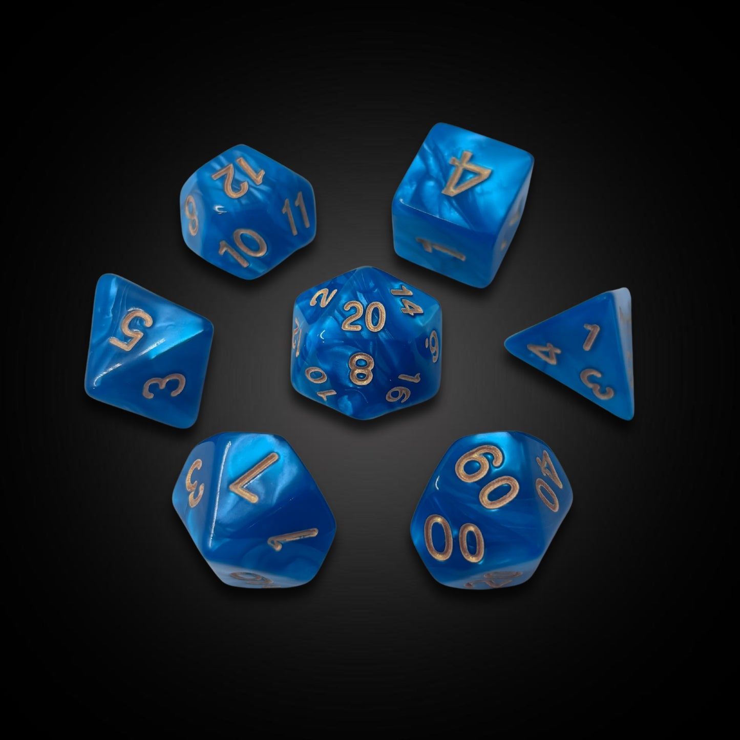 Icy Pearl - Acrylic Dice