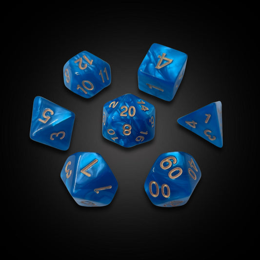 Icy Pearl - Acrylic Dice
