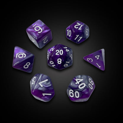 Shadow Void - Acrylic Dice