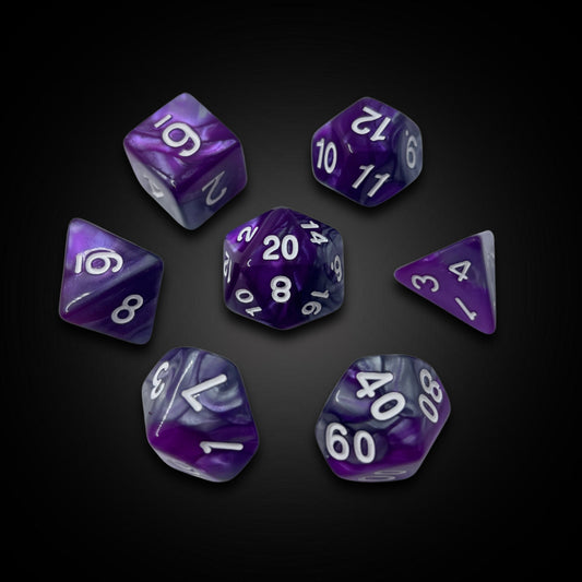 Shadow Void - Acrylic Dice