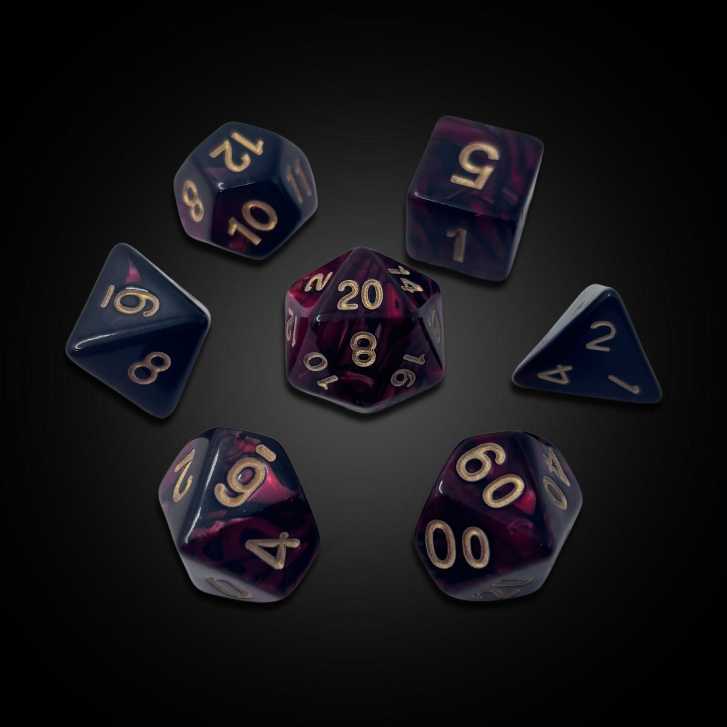 Forgefire Ember - Acrylic Dice