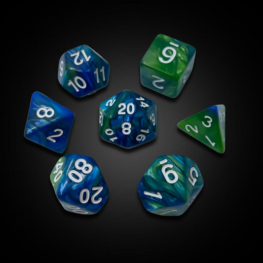 Sylvan Spirit Sap - Acrylic Dice