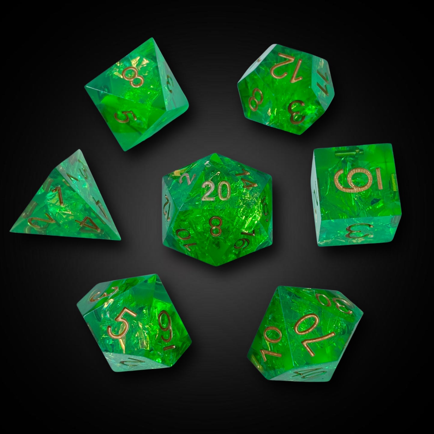 Emerald Flux - Sharp Edge Resin