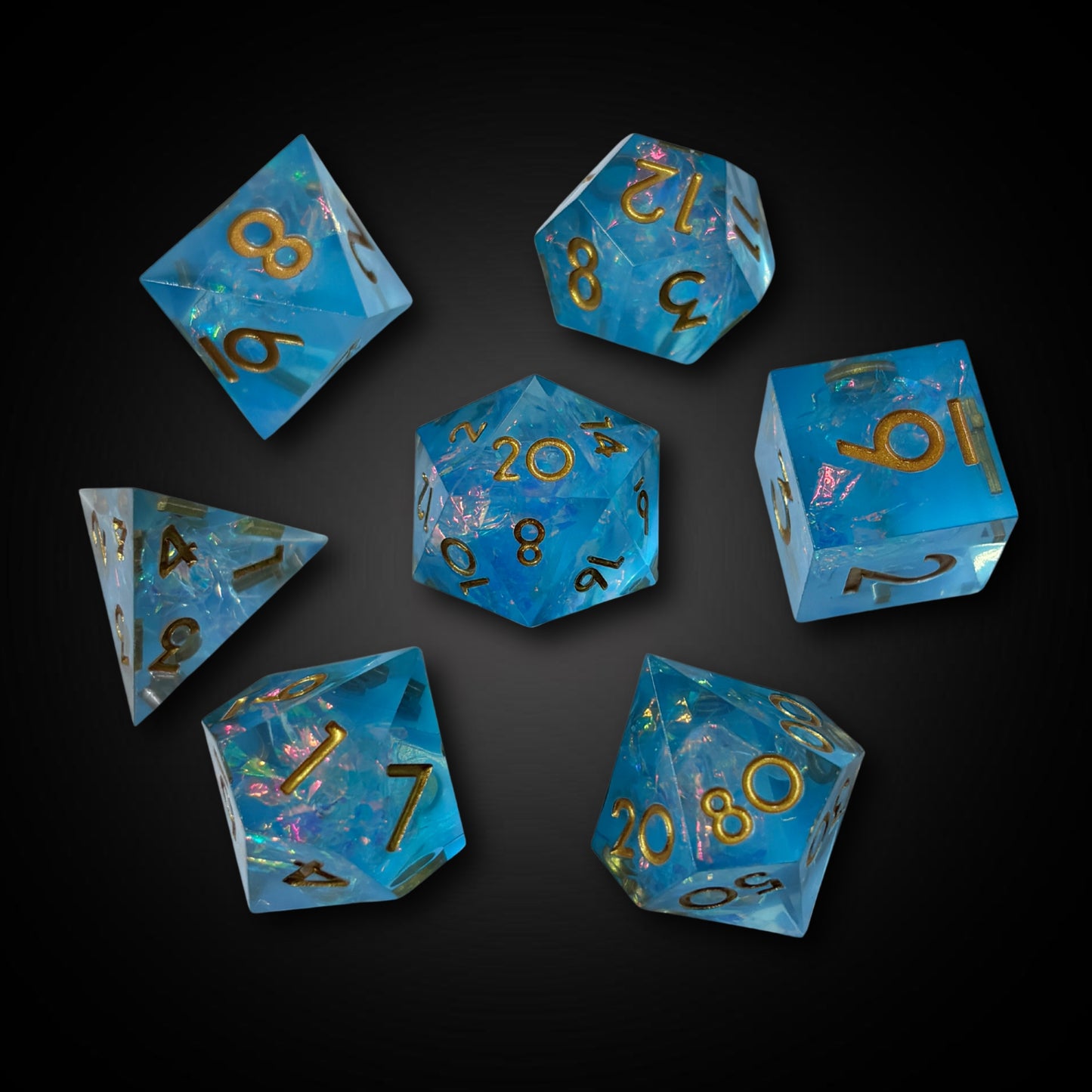 Gilded Tides - Sharp Edge Resin