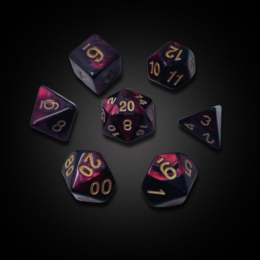 Blood of Kings - Acrylic Dice
