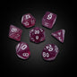 Lunar Plum - Acrylic Dice