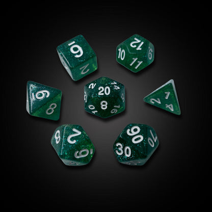 Sylvan Green - Acrylic Dice