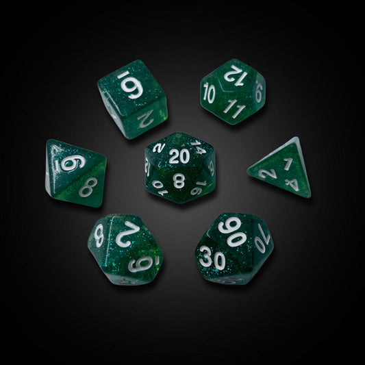 Sylvan Green - Acrylic Dice