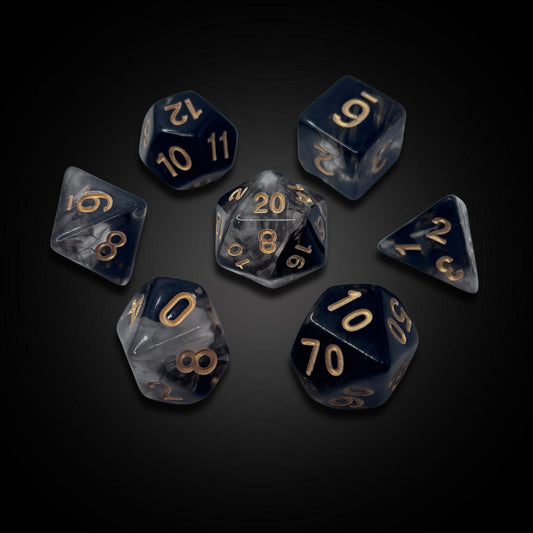 Nocturne Night - Acrylic Dice