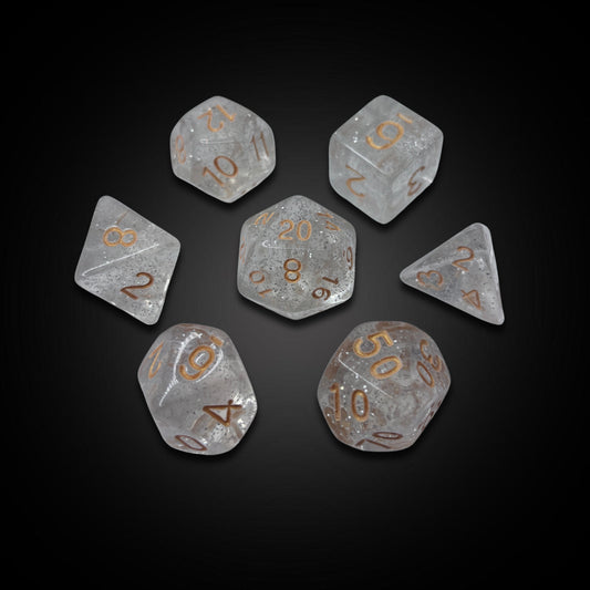 Radiant Halo - Acrylic Dice