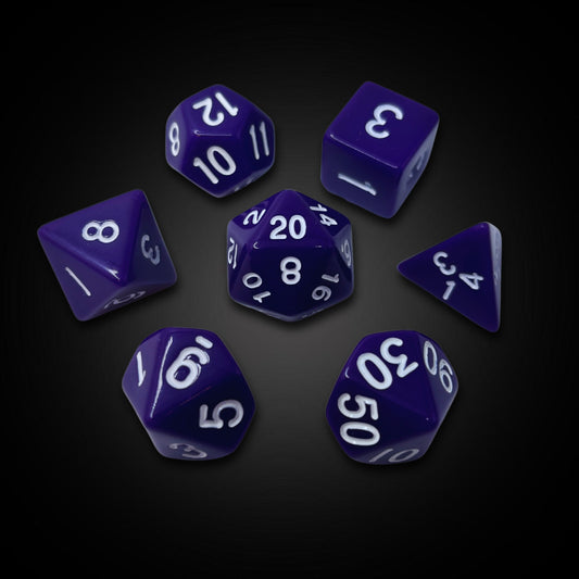 Violet Shard - Acrylic Dice