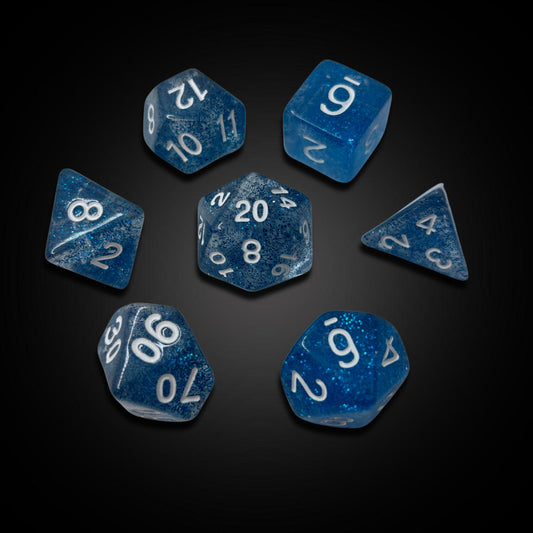 Sea Frost - Acrylic Dice