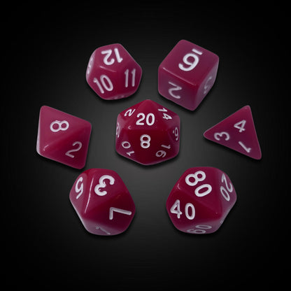 Ruby Red - Acrylic Dice