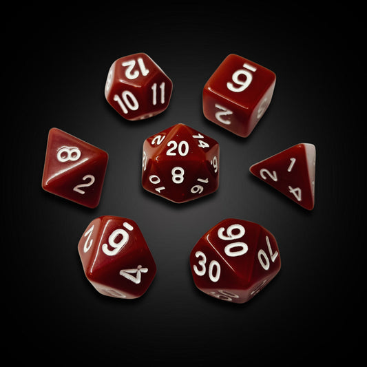 Burrow Brown - Acrylic Dice
