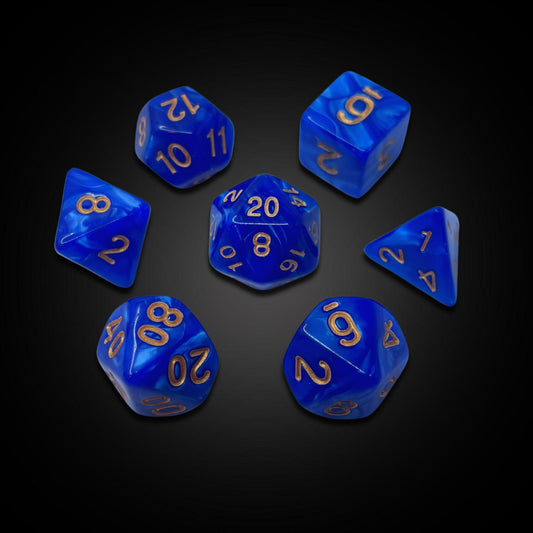 Aquamancer’s Brew - Acrylic Dice