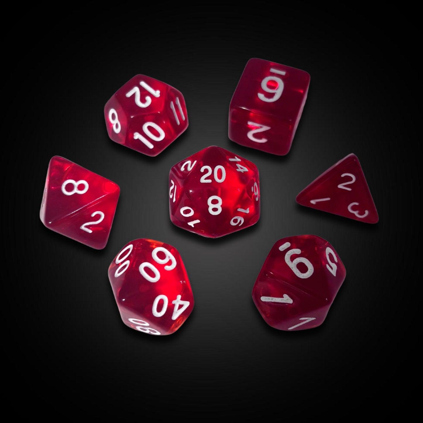 Bloodglass - Acrylic Dice