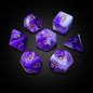 Violet Marble - Acrylic Dice