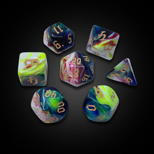 Ashen Blight - Acrylic Dice