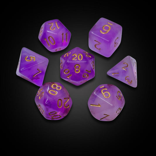 Ashen Arcanum - Acrylic Dice