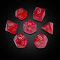 Crimson Sovereign - Acrylic Dice