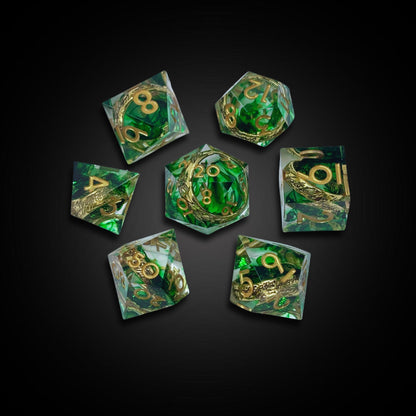 Rings of Power Green - Sharp Edge Resin