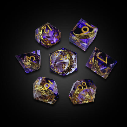 Rings of Power Purple - Sharp Edge Resin