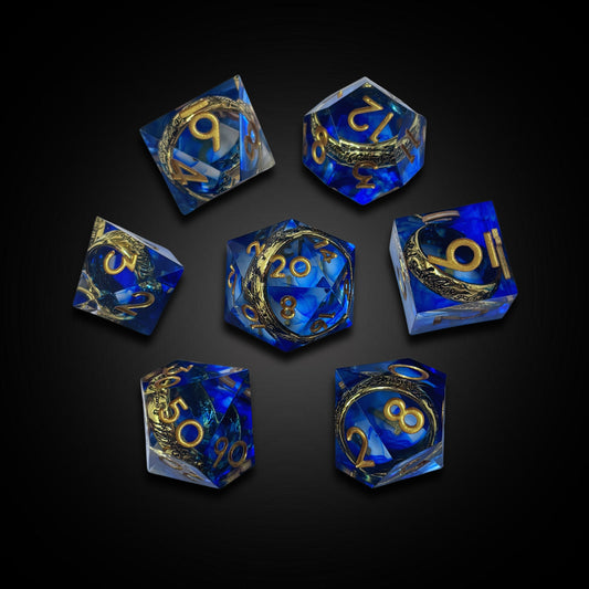 Rings of Power Blue - Sharp Edge Resin