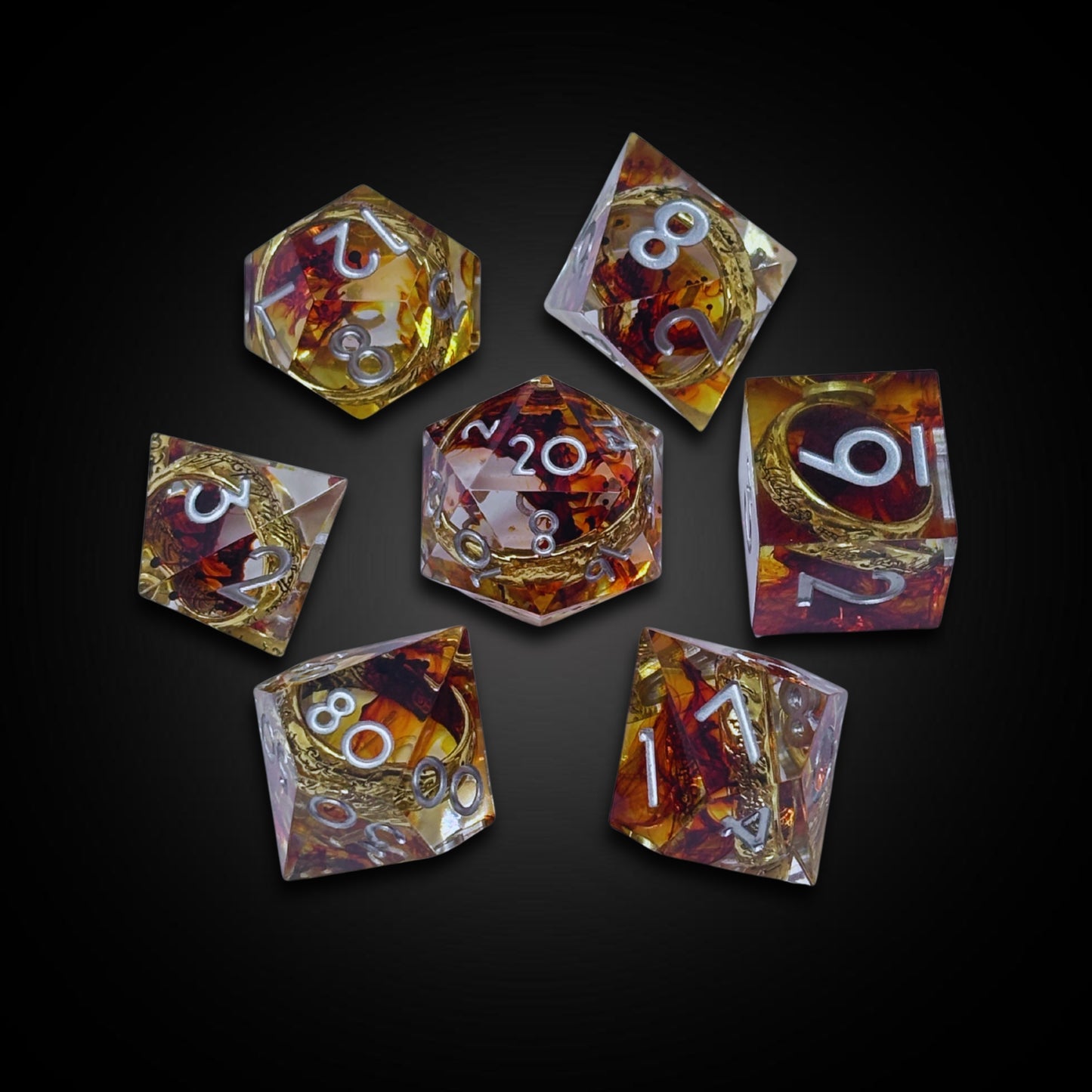 Rings of Power Brown - Sharp Edge Resin