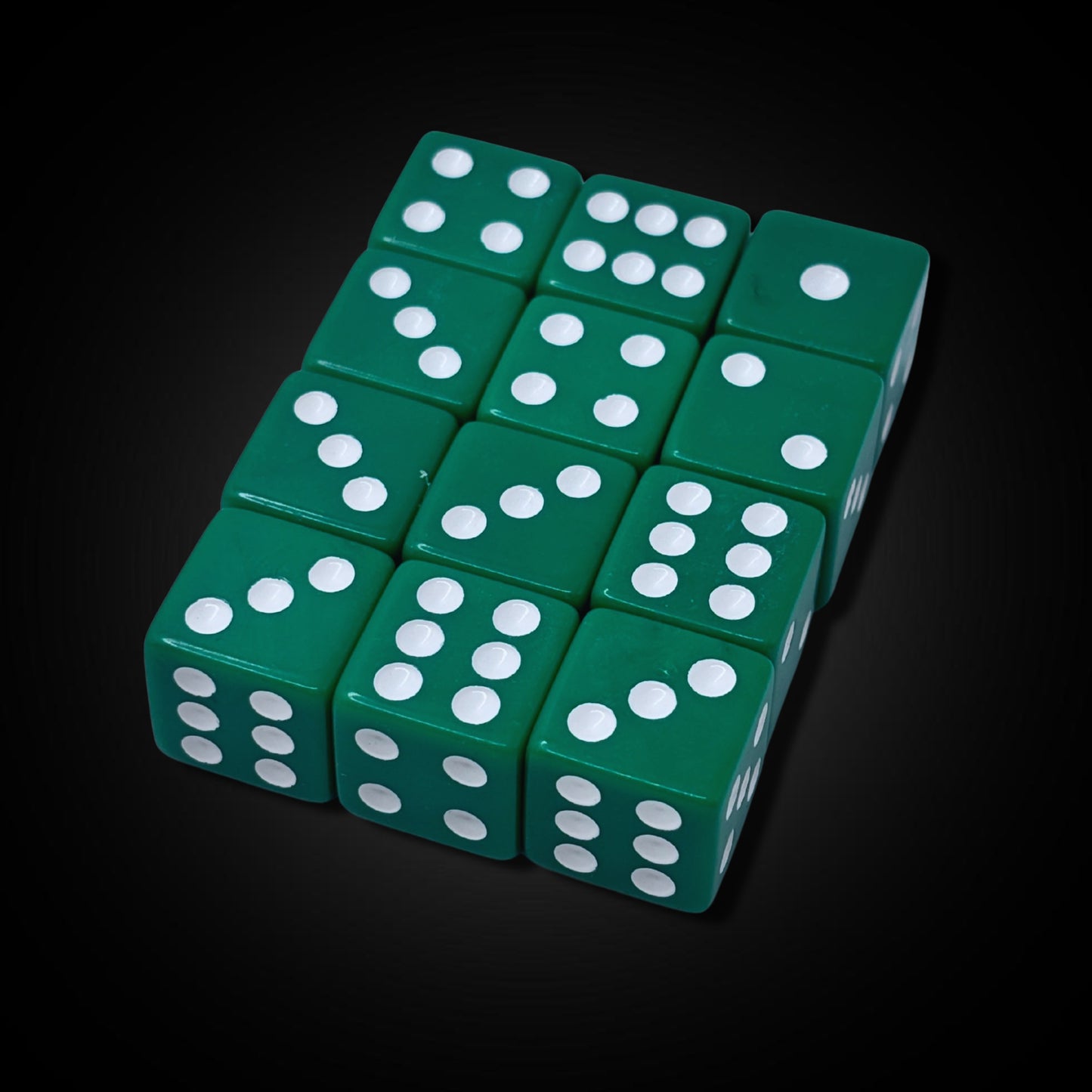 Forest Green - Acrylic D6 Set