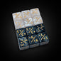 Gilded Counters - Acrylic Dice